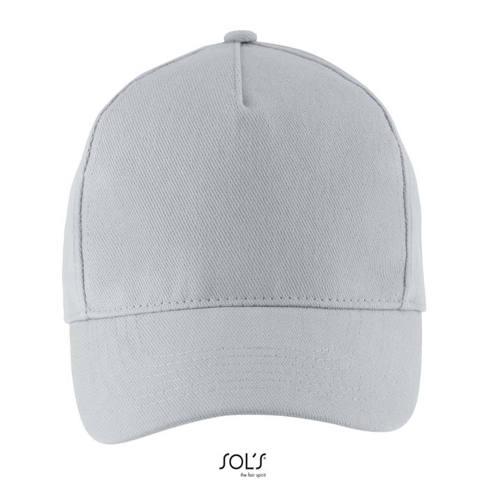 LONG BEACH FIVE PANEL CAP P135318O pure grey LONG BEACH FIVE PANEL CAP P135318O pure grey