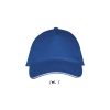 LONG BEACH FIVE PANEL CAP P135318O królewski niebieski / biały LONG BEACH FIVE PANEL CAP P135318O królewski niebieski / biały