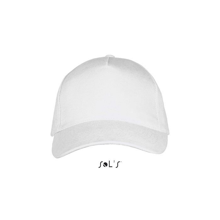 LONG BEACH FIVE PANEL CAP P135318O bialy LONG BEACH FIVE PANEL CAP P135318O bialy