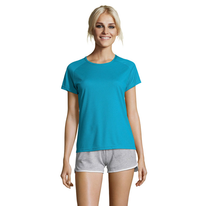 SPORTY Damski T-Shirt 140g P123618O aqua