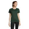 SPORTY Damski T-Shirt 140g P123618O ciemno / zielony