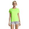 SPORTY Damski T-Shirt 140g P123618O neon yellow
