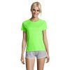 SPORTY Damski T-Shirt 140g P123618O neon green