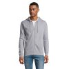 STONE UNI HOODIE 260g P123942O szary melanż