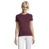 REGENT Damski T-Shirt 150g P123984O burgundy