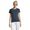 REGENT Damski T-Shirt 150g P123984O denim