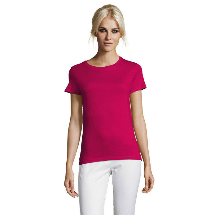 REGENT Damski T-Shirt 150g P123984O fuchsia