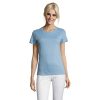 REGENT Damski T-Shirt 150g P123984O blekitny