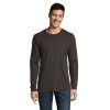 IMPERIAL LSL MEN t-shirt 19 P124119O charcoal melange