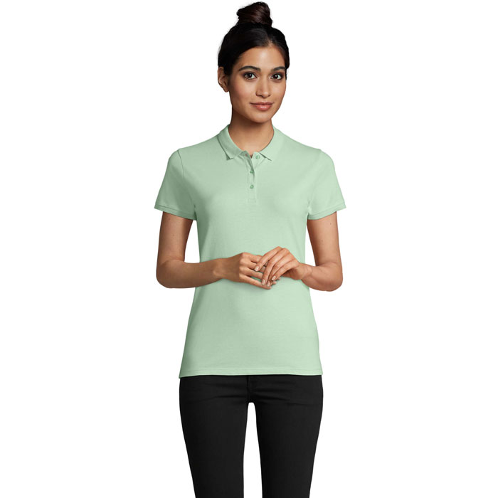 PLANET WOMEN polo 170g P125196O frozen green