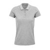 PLANET WOMEN polo 170g P125196O szary melanż