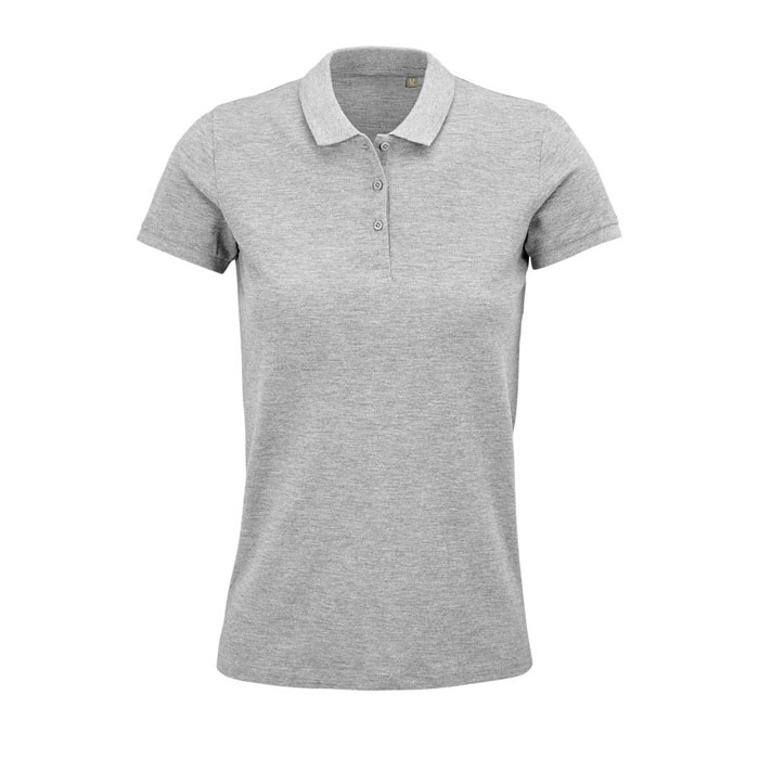 PLANET WOMEN polo 170g P125196O szary melanż