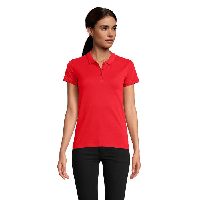 PLANET WOMEN polo 170g P125196O czerwony