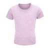 CRUSADER Dziecięcy T-SHIRT P125419O heather pink