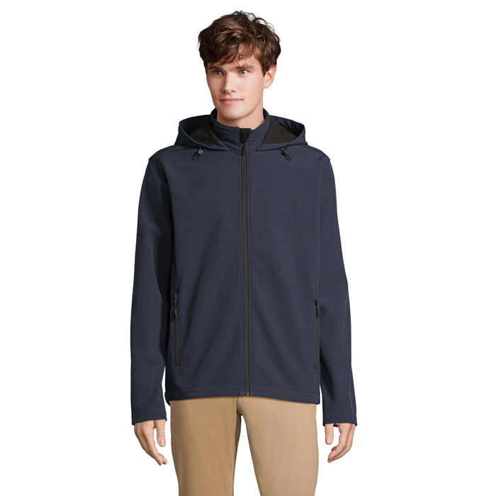 RACE MEN HOODED JACKET P136013O french navy