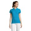 PASSION Damskie POLO 170g P127611O aqua