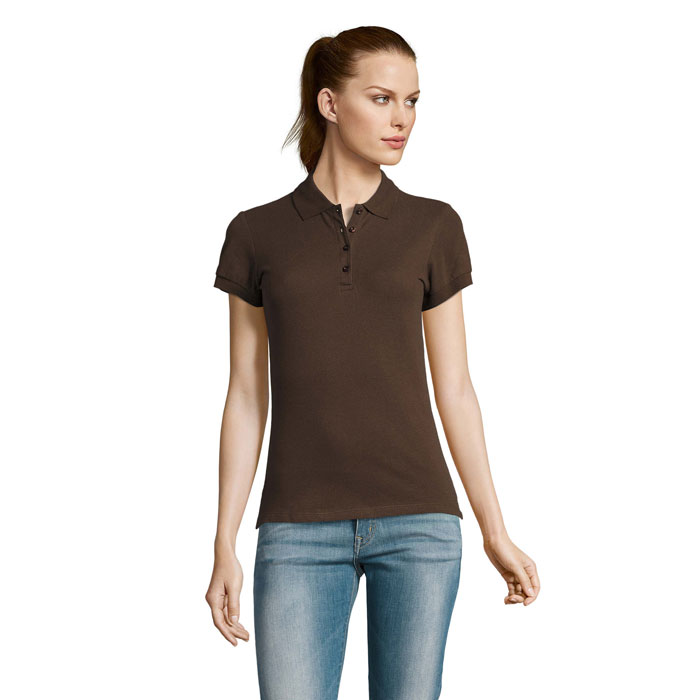 PASSION Damskie POLO 170g P127611O chocolate