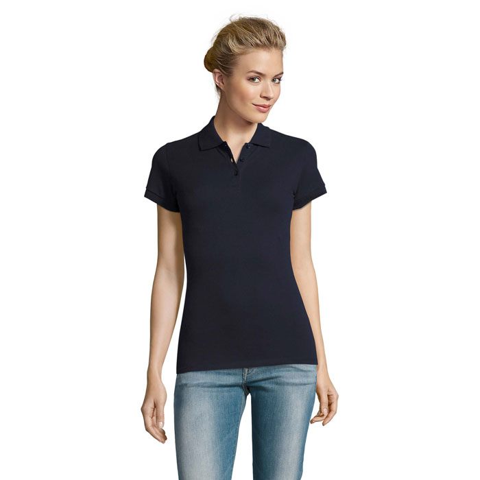 PERFECT Damskie POLO 180g P128023O french navy