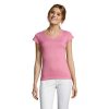MOON Damski T-SHIRT 150g P128583O orchid pink