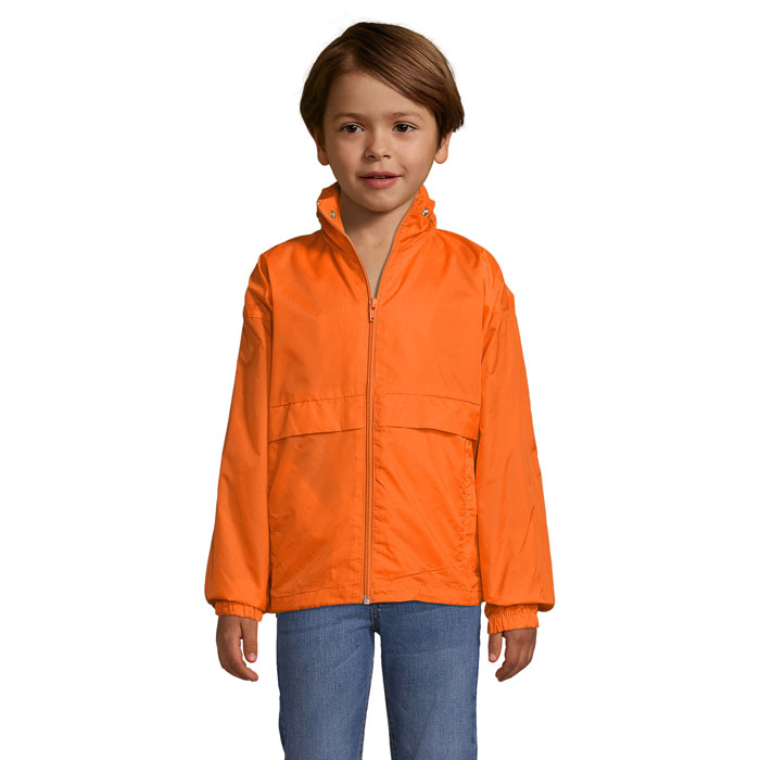 SURF KIDS WINDBREAKER 210g P129853O pomaranczowy