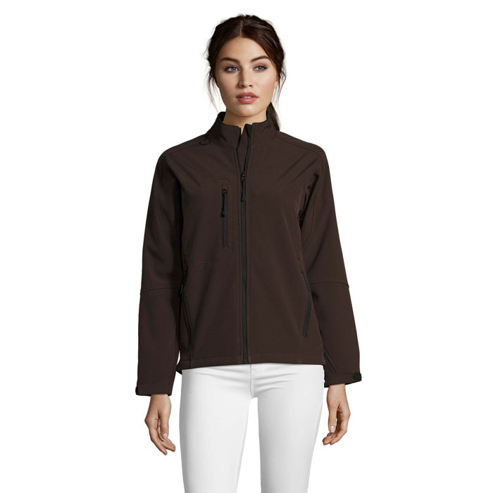 ROXY Damski softshell 340g P129992O dark chocolate