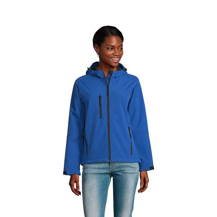 REPLAY damski softshell340 P130017O niebieski