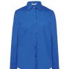 Koszula shloxf oxford P140646H royal blue