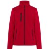 Kurtka softshell jacket lady P141158H red