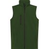 Kurtka softshell vest P140204H bottle green