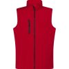 Kurtka softshell vest P140204H red