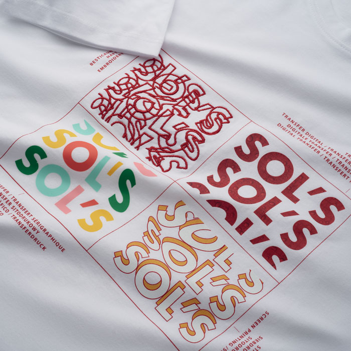 Zestaw wzorów koszulek SOL'S. P137430O