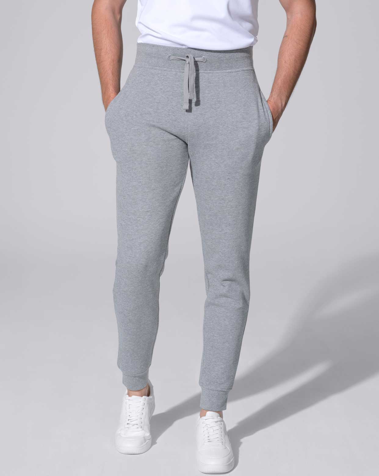 Spodnie dresowe sw pants 240 P142478H grey melange