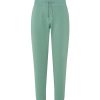 Spodnie dresowe sweats pants cuff man P141136H moss green