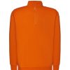 Bluza dresowa swra zip half zip sweatshirt P138633H orange