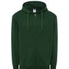 Bluza dresowa bluza hooded sweatshirt unisex P138334H bottle green