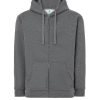 Bluza dresowa bluza hooded sweatshirt unisex P138334H dark gray melange