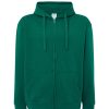 Bluza dresowa bluza hooded sweatshirt unisex P138334H kelly green