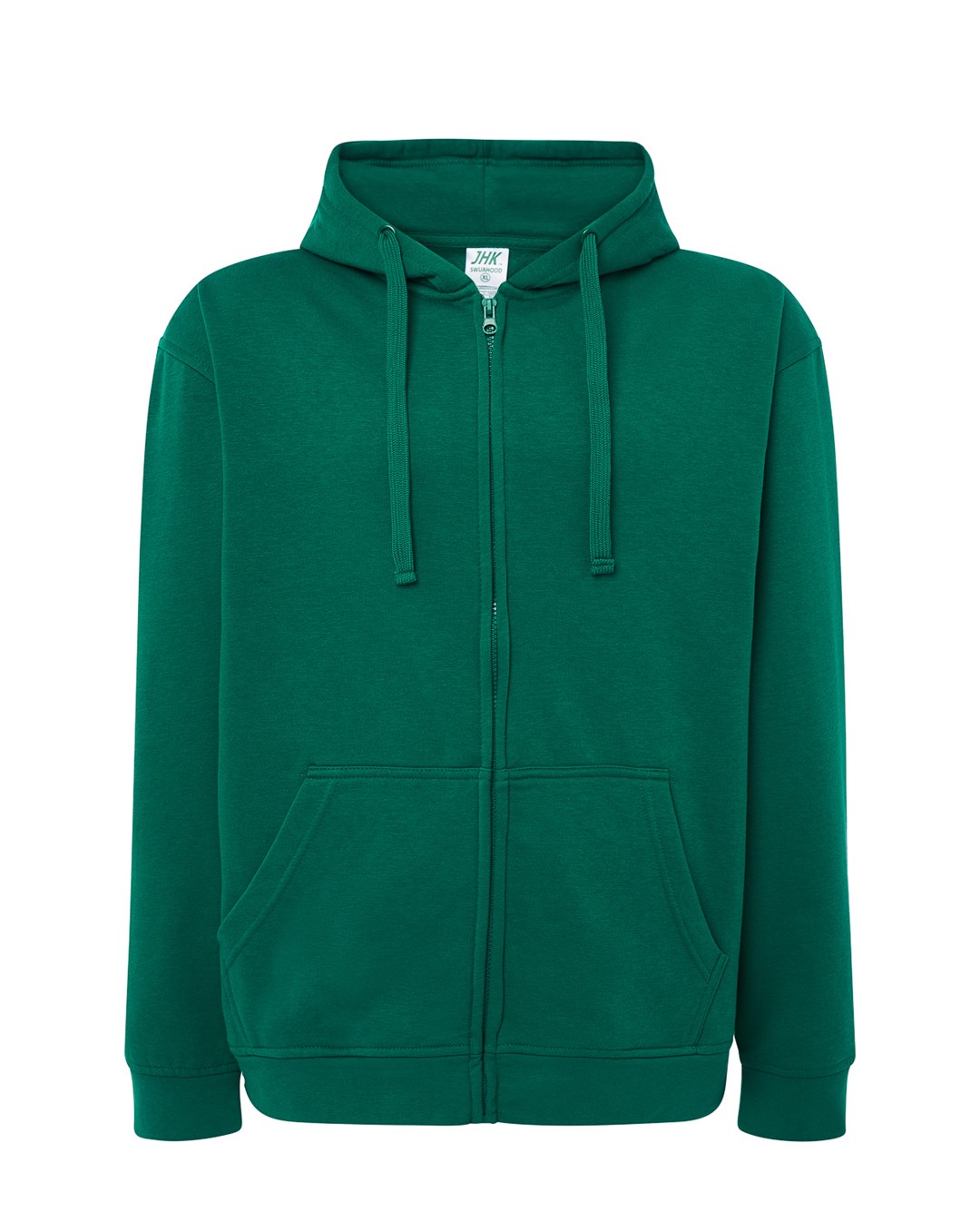 Bluza dresowa bluza hooded sweatshirt unisex P138334H kelly green