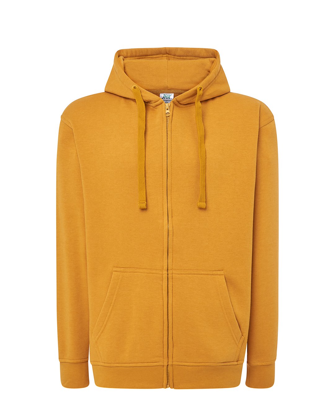 Bluza dresowa bluza hooded sweatshirt unisex P138334H mustard