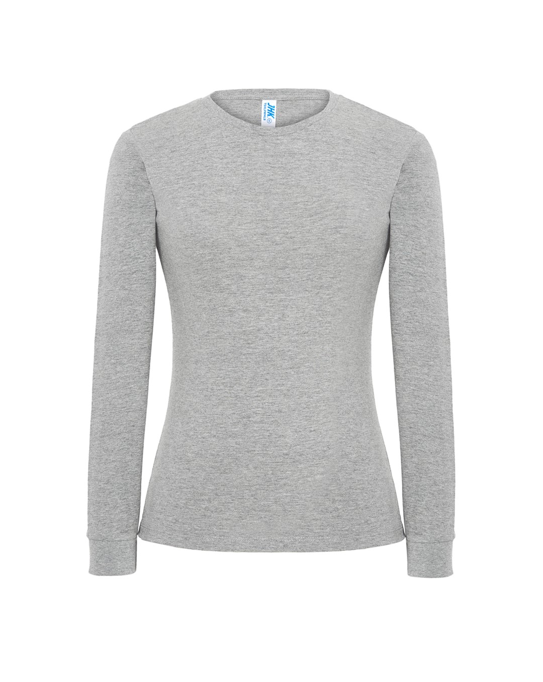 T-shirt lady regular ls premium P141552H grey melange