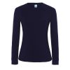 T-shirt lady regular ls premium P141552H navy