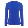 T-shirt lady regular ls premium P141552H royal blue