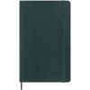 Moleskine Vegea Boa notatnik L w miękkiej oprawie – w linie P144422C zielony