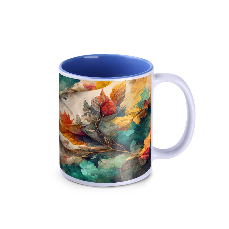 Kubek sublimacyjny Tomek Art 300 ml P041907M biały / niebieski