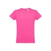 THC LUANDA. T-shirt męski z bawełny rurkowej P032114S różowy