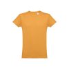 THC LUANDA. T-shirt męski z bawełny rurkowej P032114S ciemny żółty