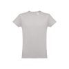 THC LUANDA. T-shirt męski z bawełny rurkowej P032114S jasnoszary