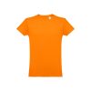 THC LUANDA. T-shirt męski z bawełny rurkowej P032114S pomarańczowy