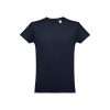 THC LUANDA. T-shirt męski z bawełny rurkowej P032114S ciemny granat