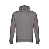 THC PHOENIX. Bluza (unisex) z kapturem z bawełny i poliestru P033468S szary